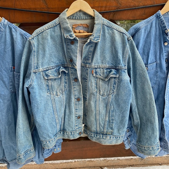 Vintage Orange Tab Levi Jacket - Picture 1 of 10